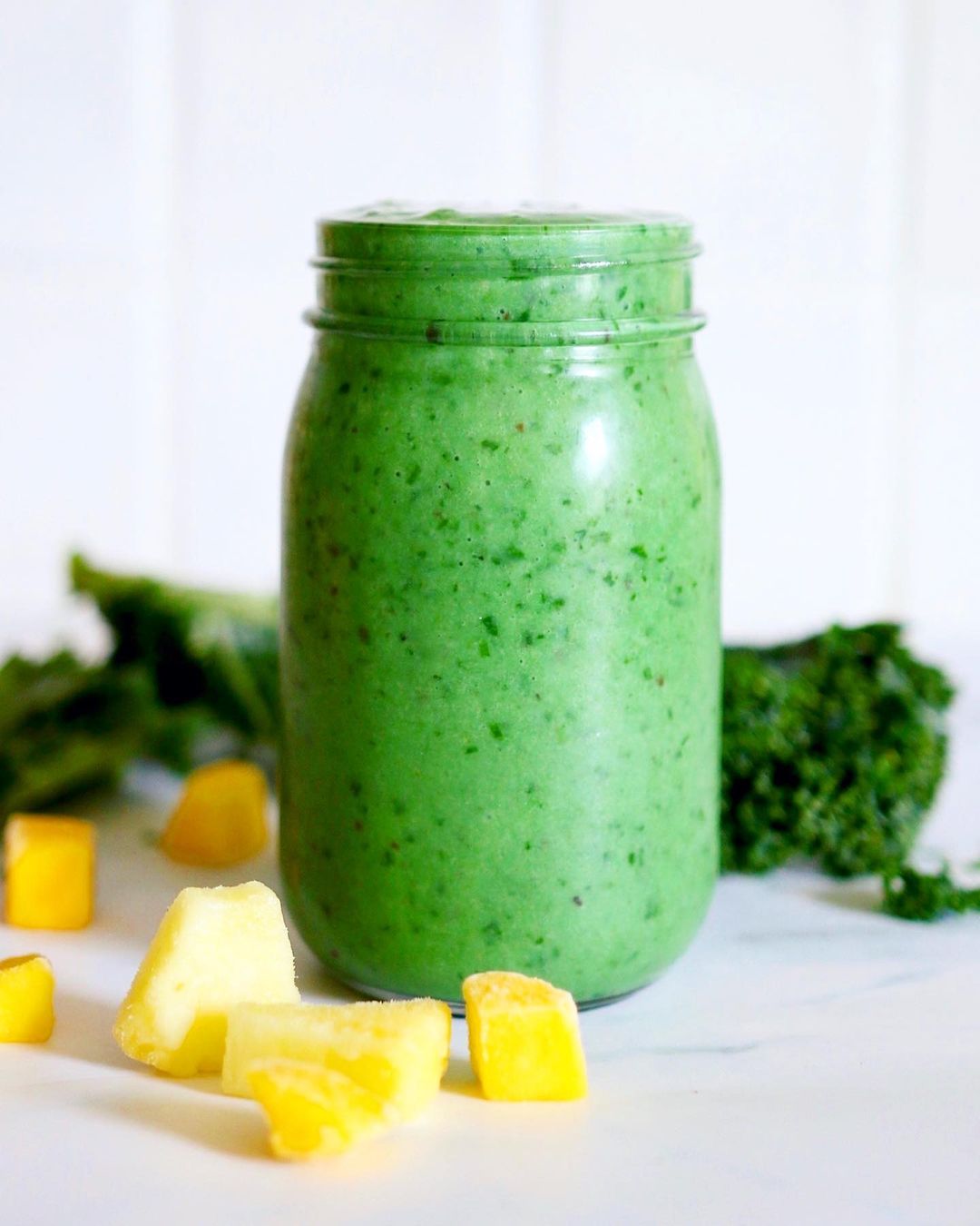 Vegan Green Kale Smoothie