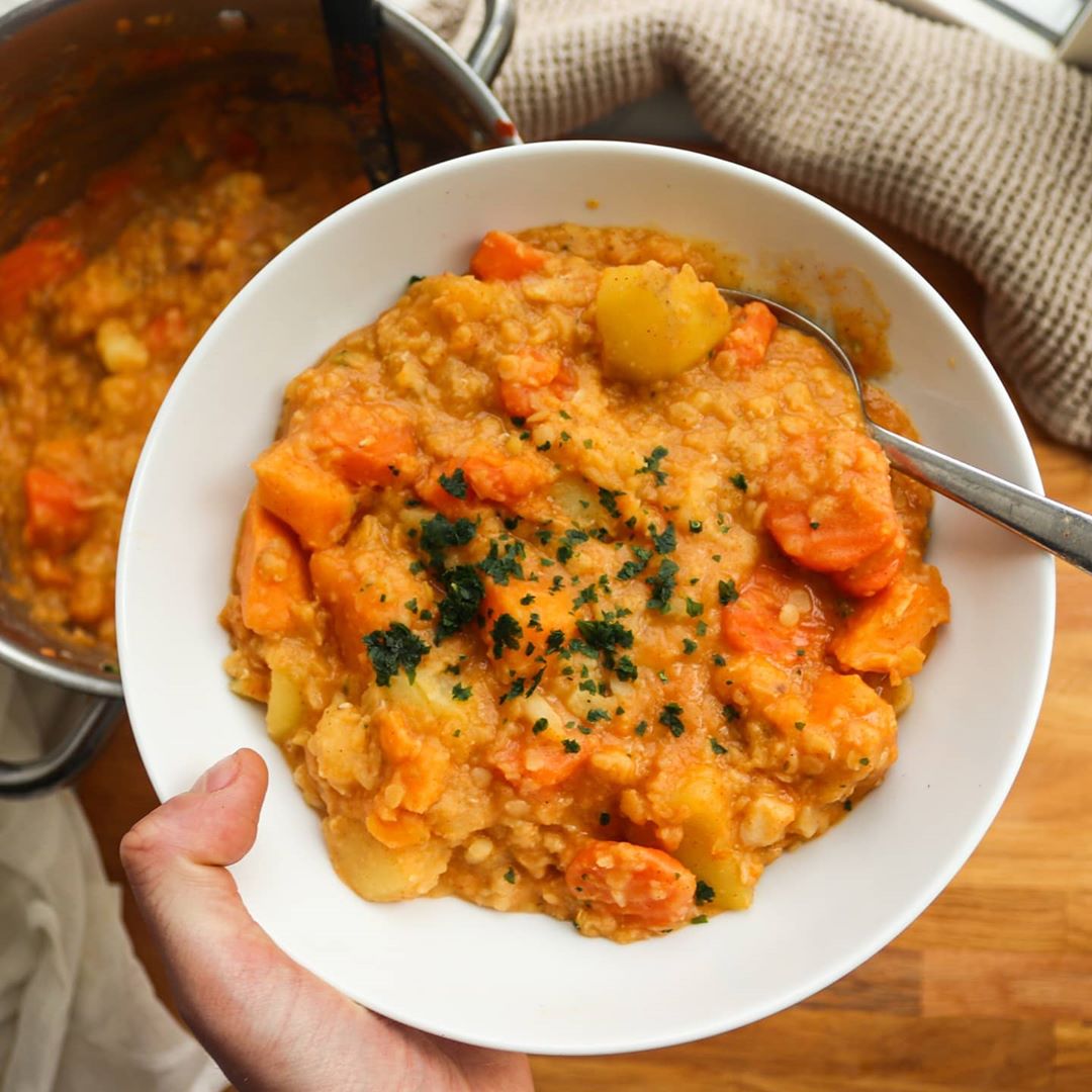 Pantry Raid Lentil and Vegetable Soup