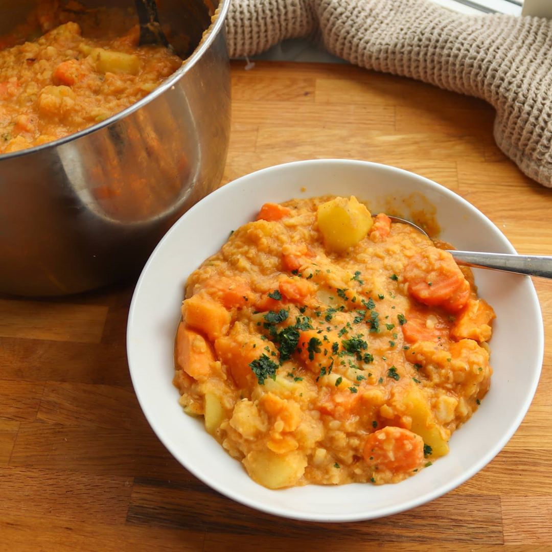 Pantry Raid Lentil and Vegetable Soup