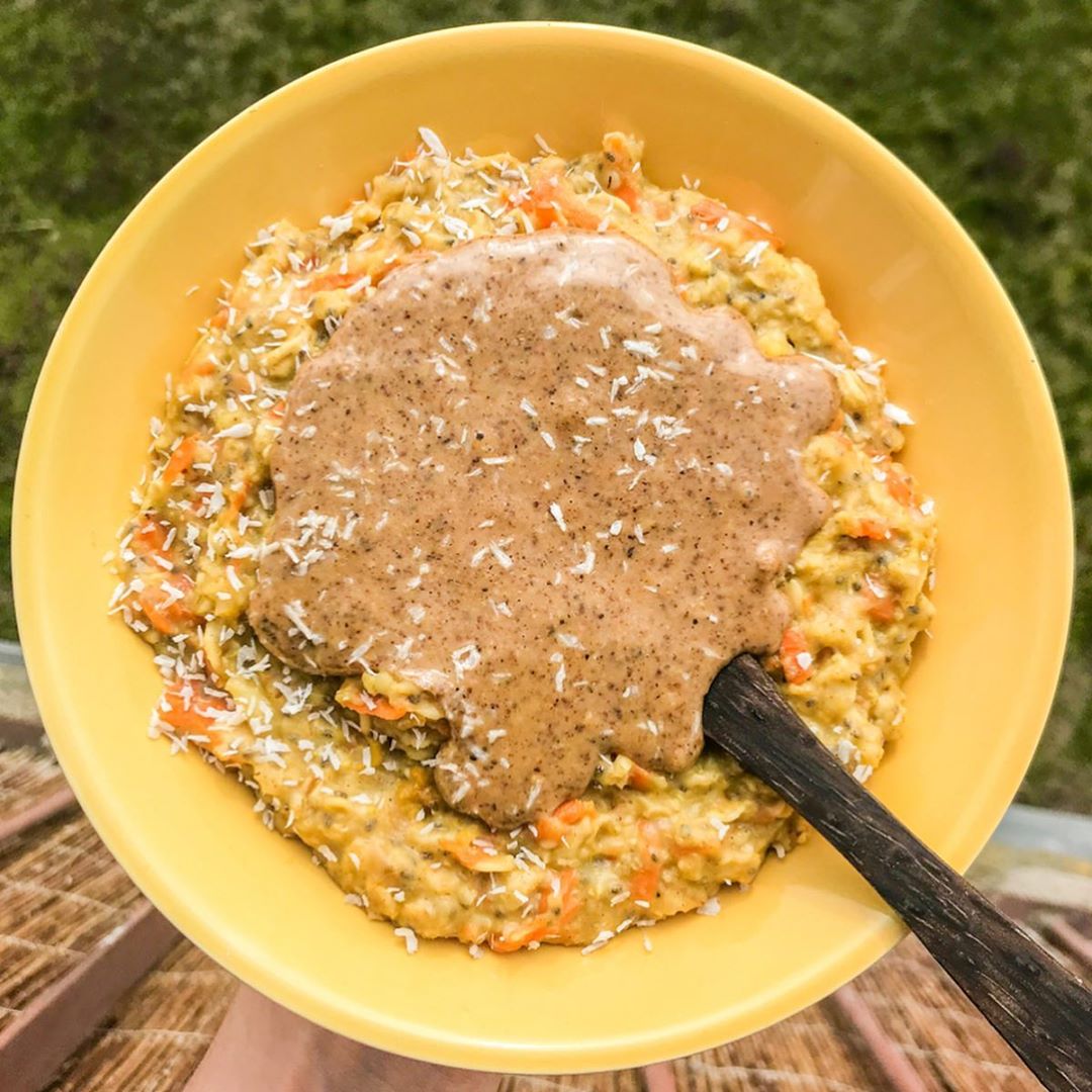 Vegan Carrot Cake Oatmeal