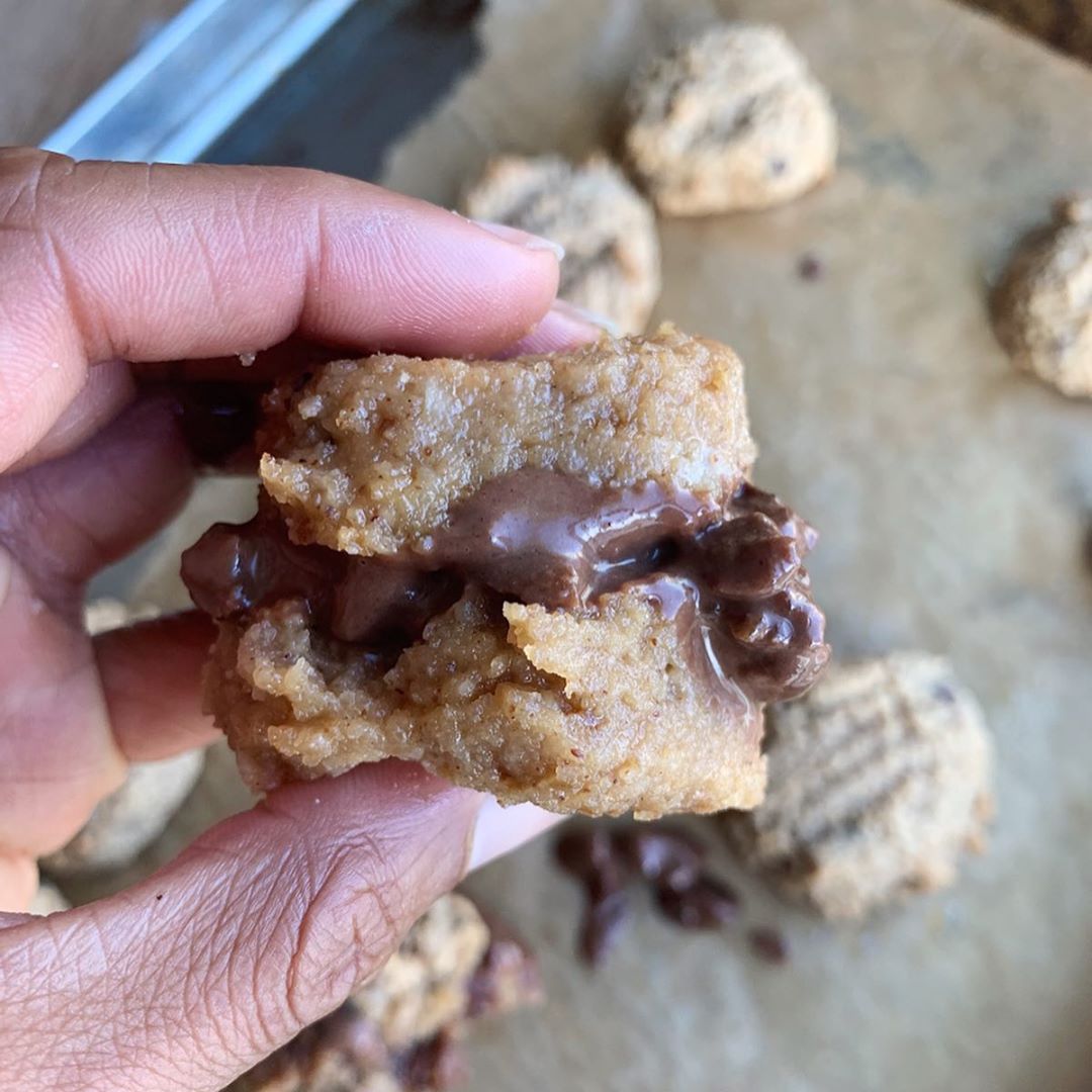 Chocolate Fudge Cookie Sandwiches