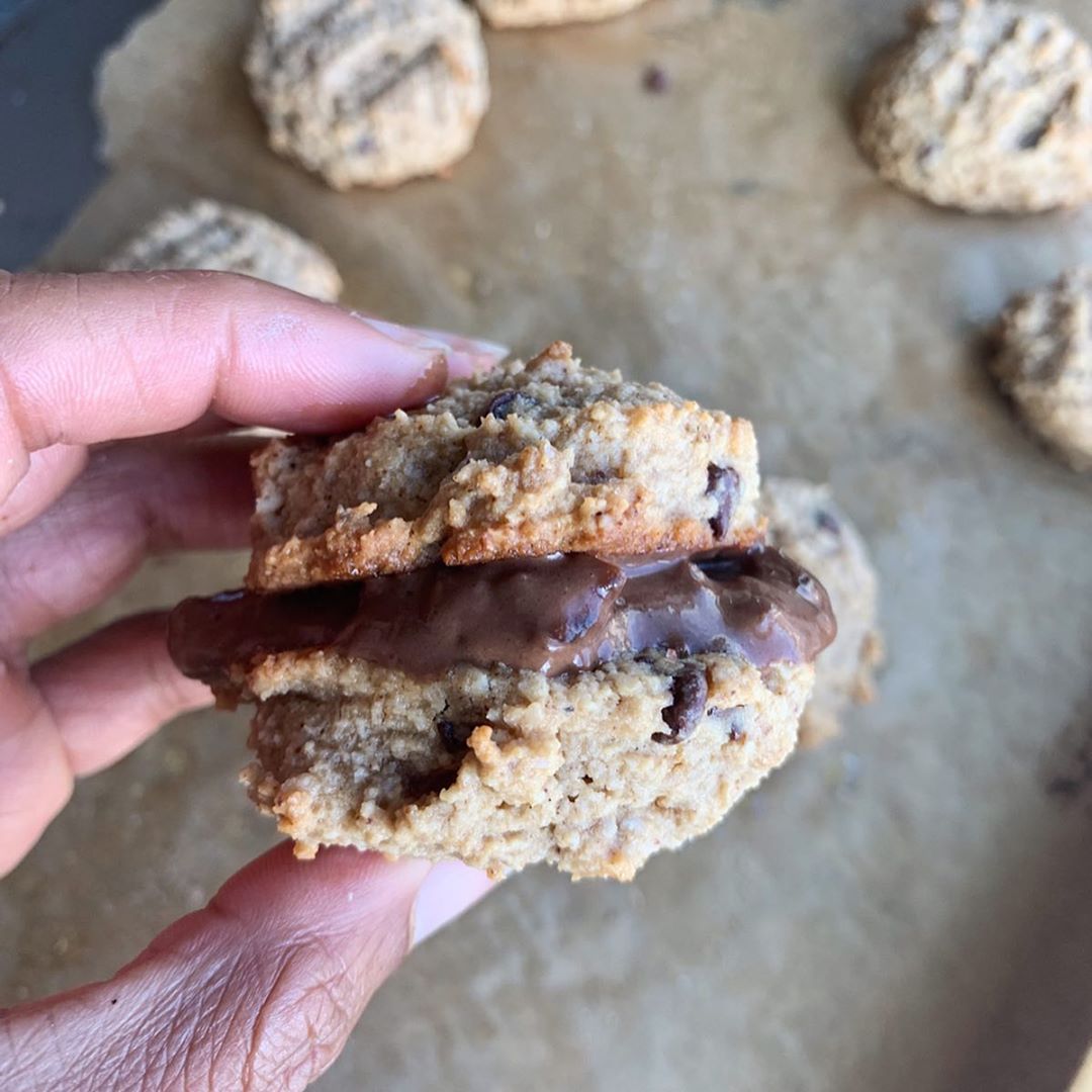 Chocolate Fudge Cookie Sandwiches