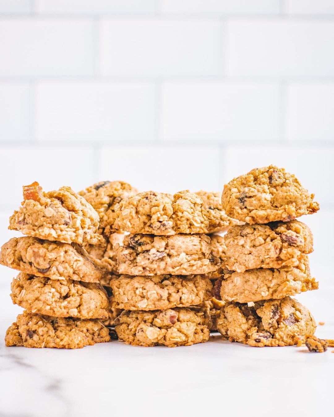 Vegan Oatmeal Cinnamon Cookies