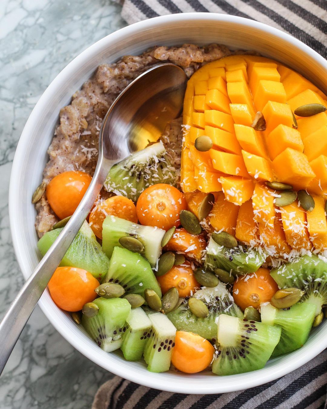 Spiced Coconut Oatmeal