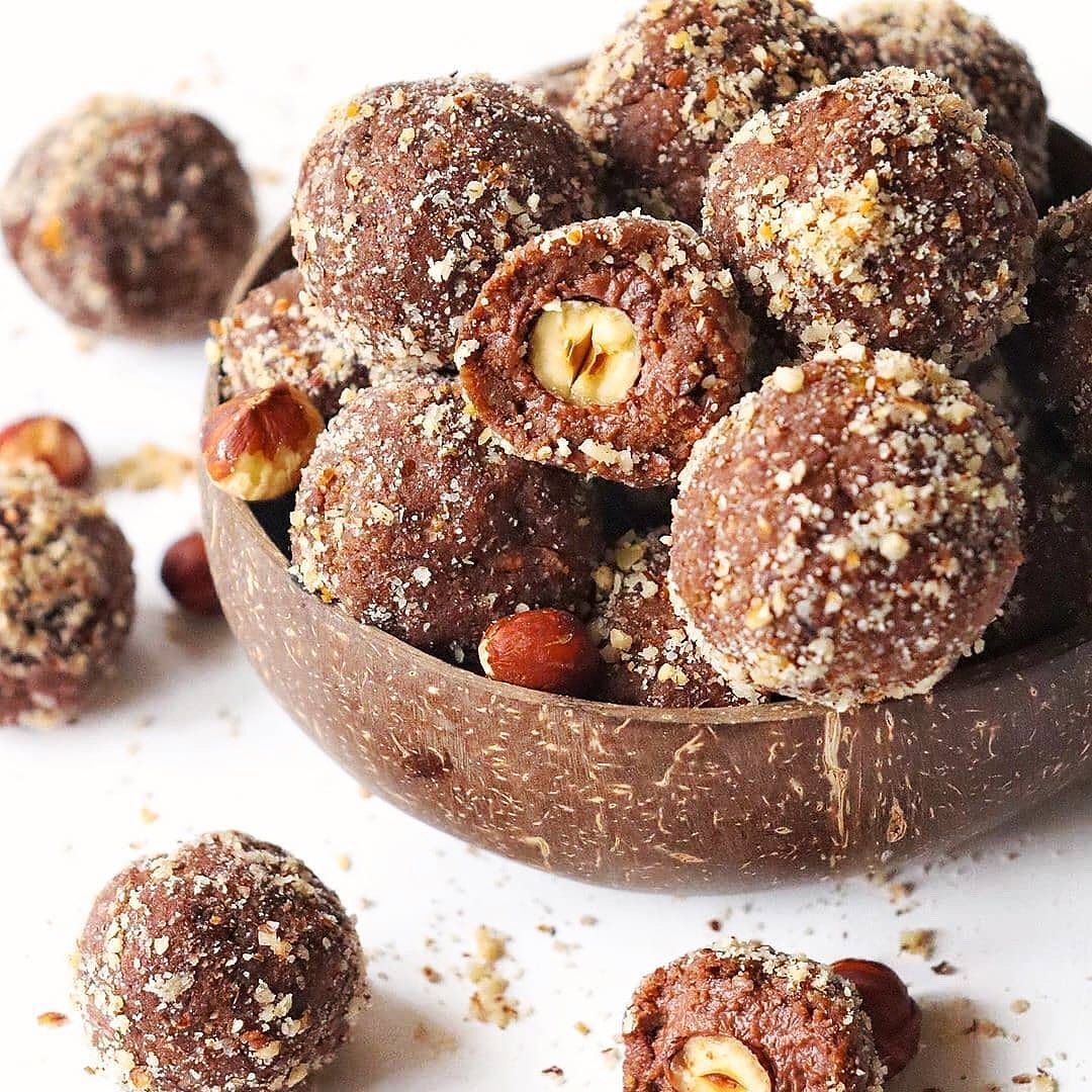 Choc Hazelnut Cream Balls