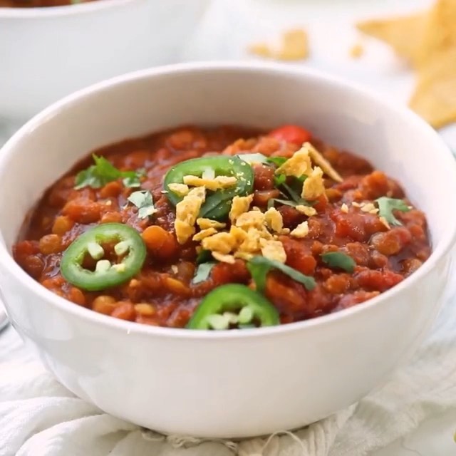 Instant Pot Lentil Chili