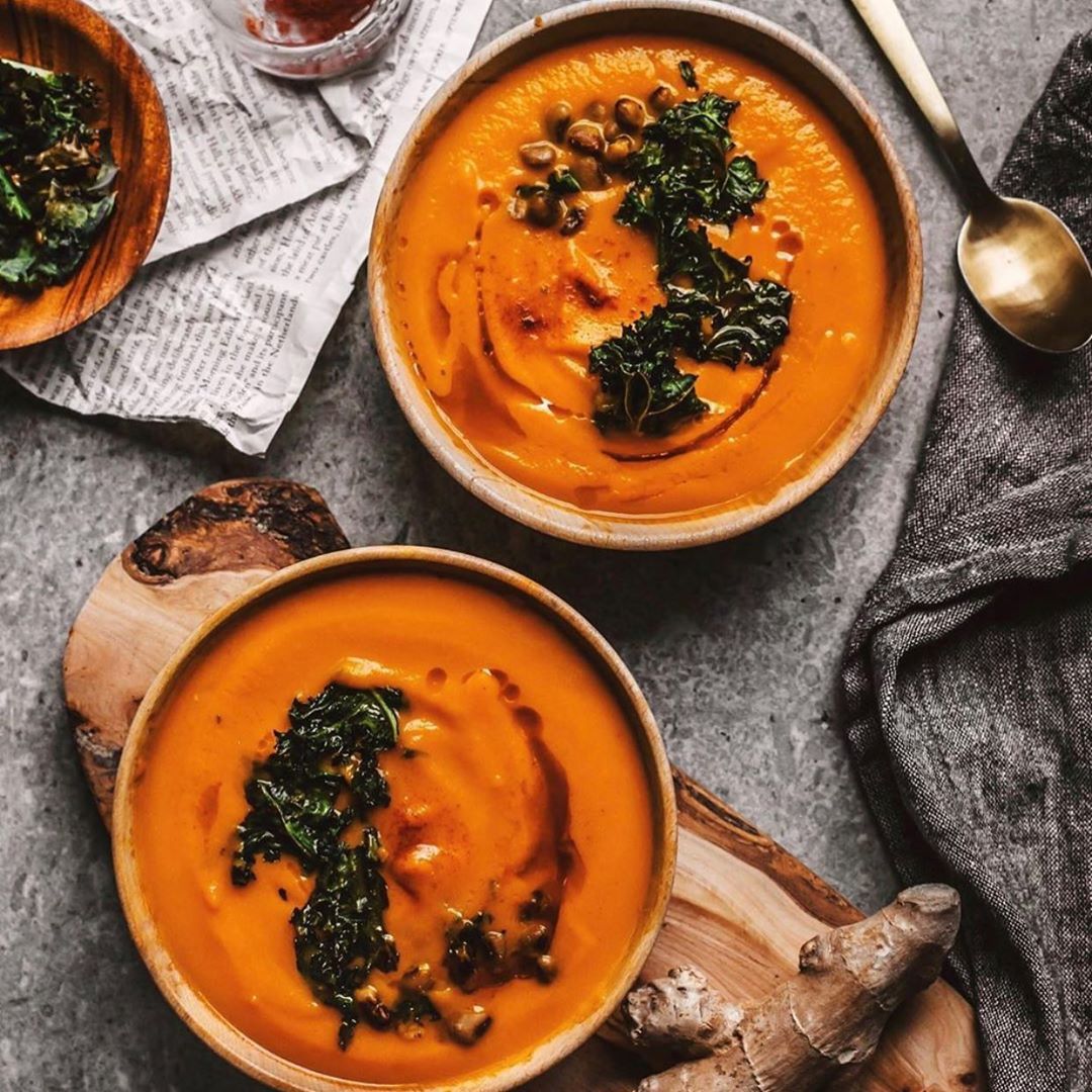 Ginger Miso Carrot Soup