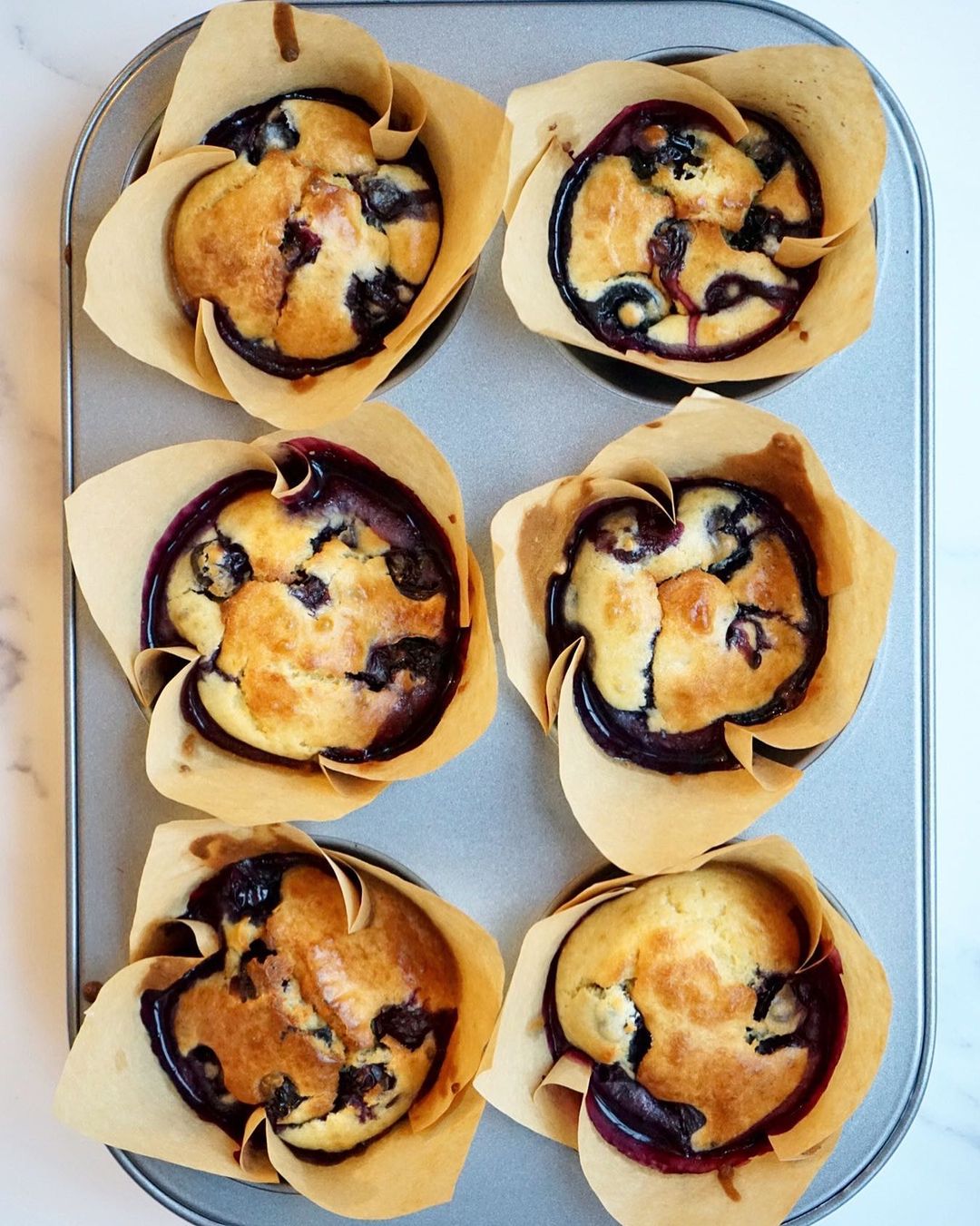 Blueberry and Lemon Muffins