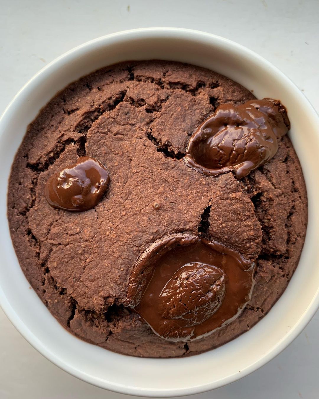 Vegan Chocolate Peanut Butter Baked Oats