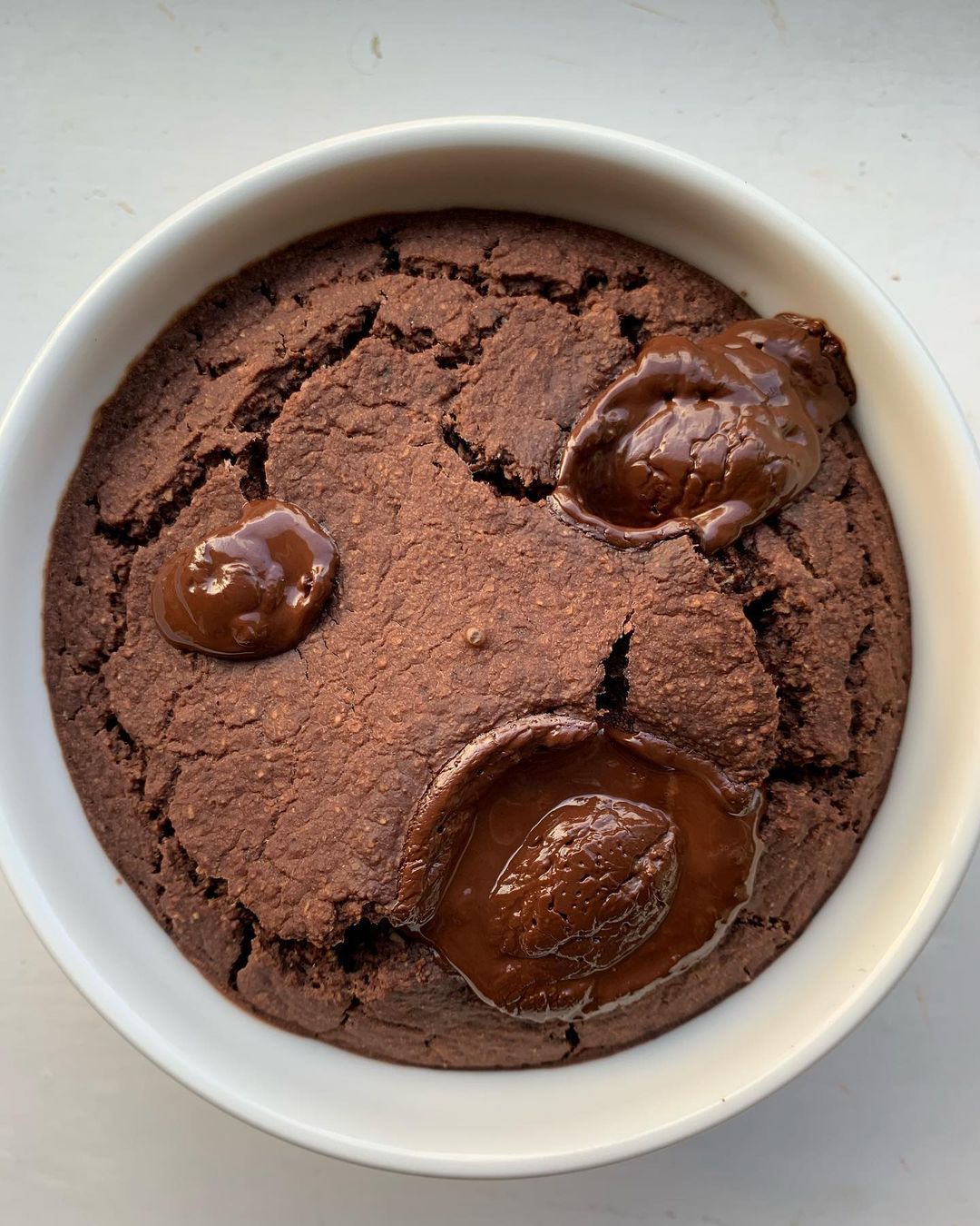 Vegan Chocolate Peanut Butter Baked Oats