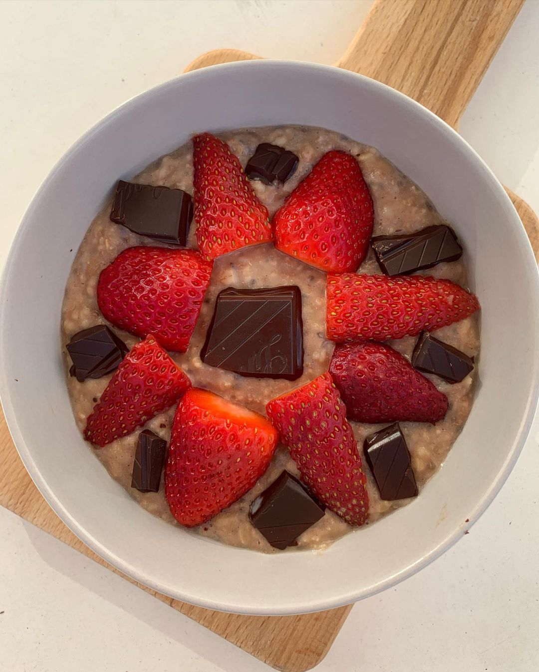 Birthday Vegan Oatmeal with Toppings