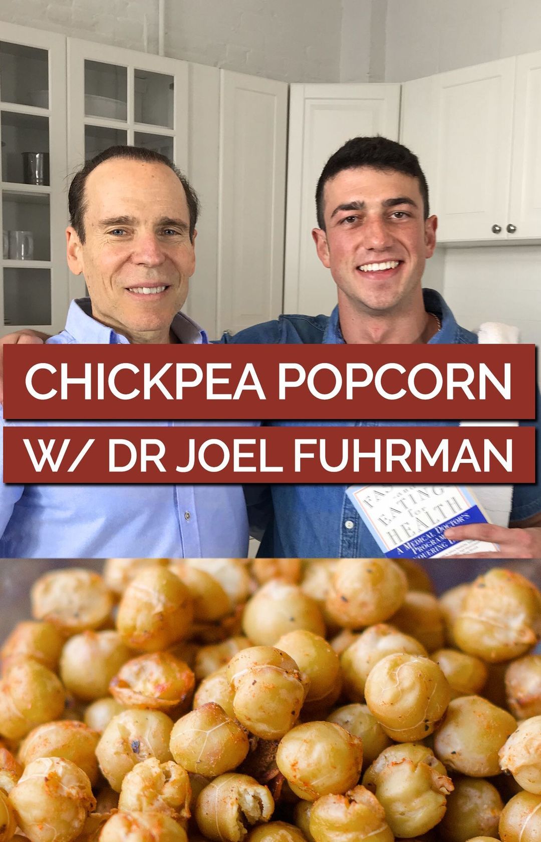 Crispy Spiced Chickpea Popcorn