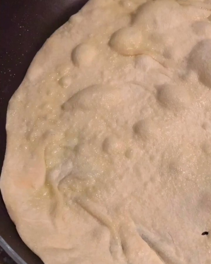 Homemade Vegan Flatbread with Cashew Milk