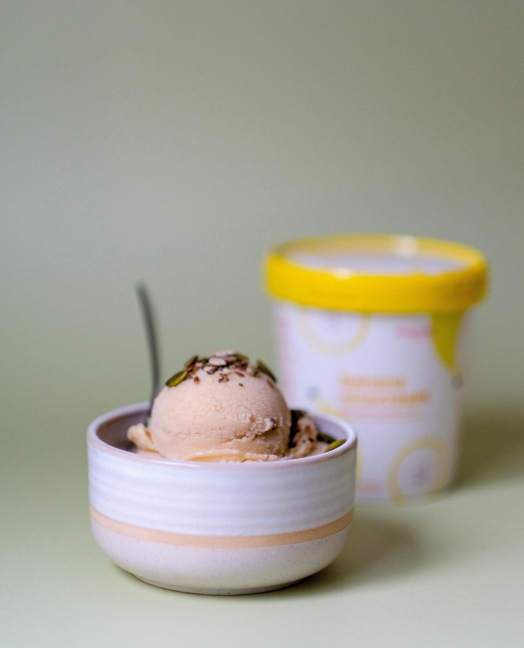 Simple Banana Nicecream Frozen Dessert