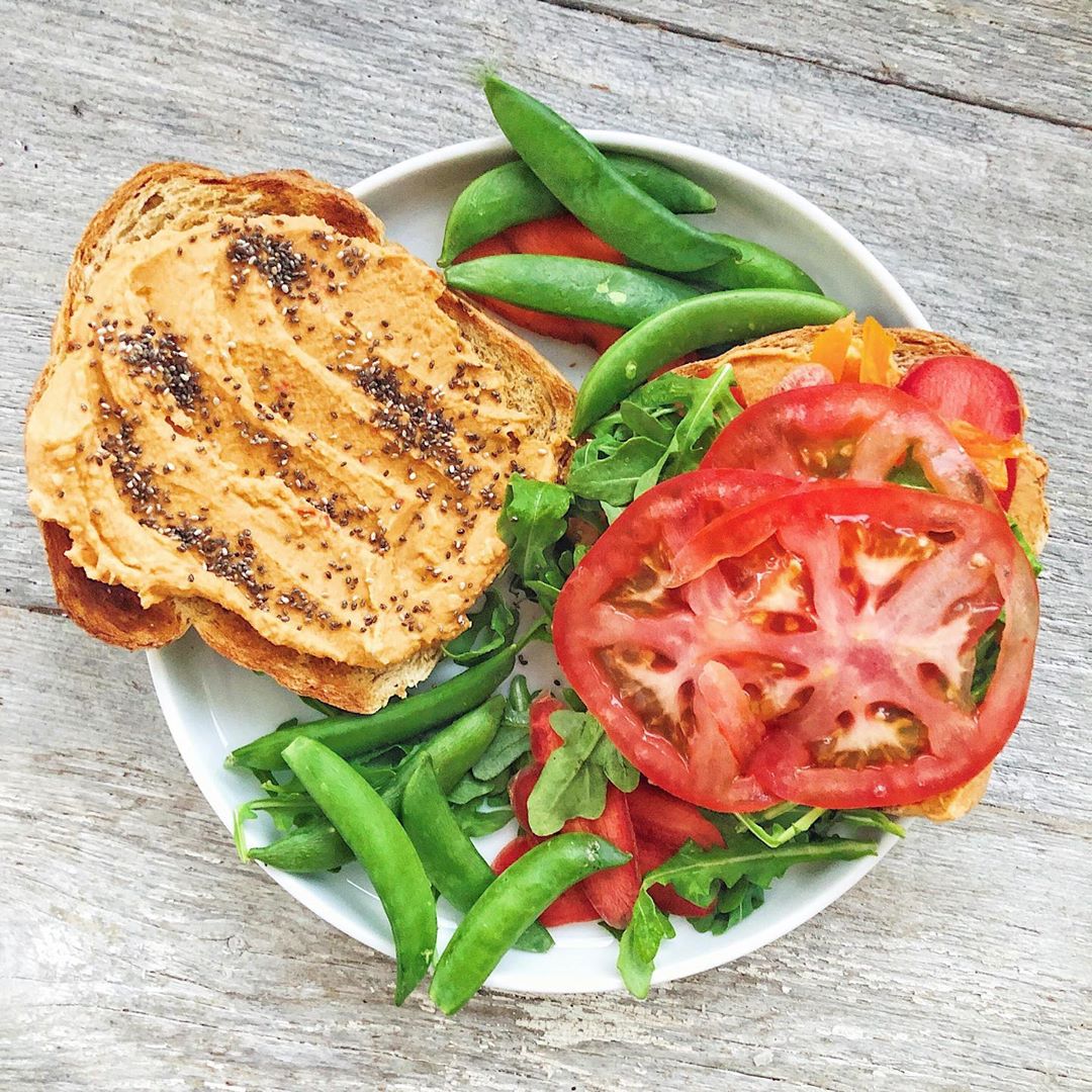 Roasted Red Pepper Hummus