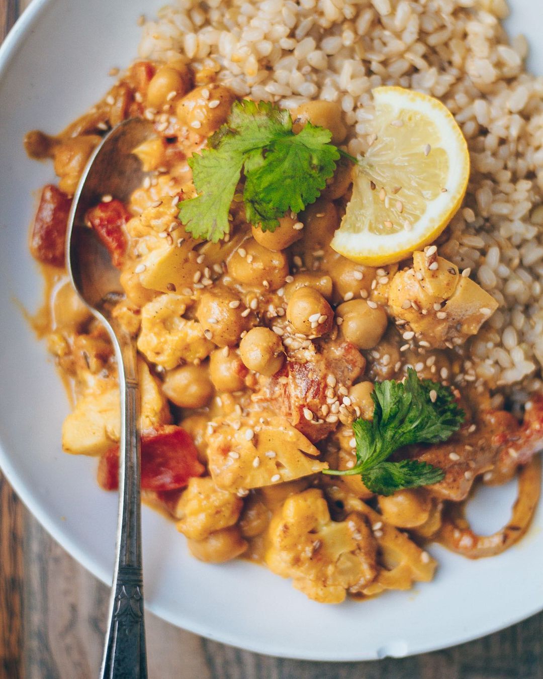 Coconut Chickpea Curry