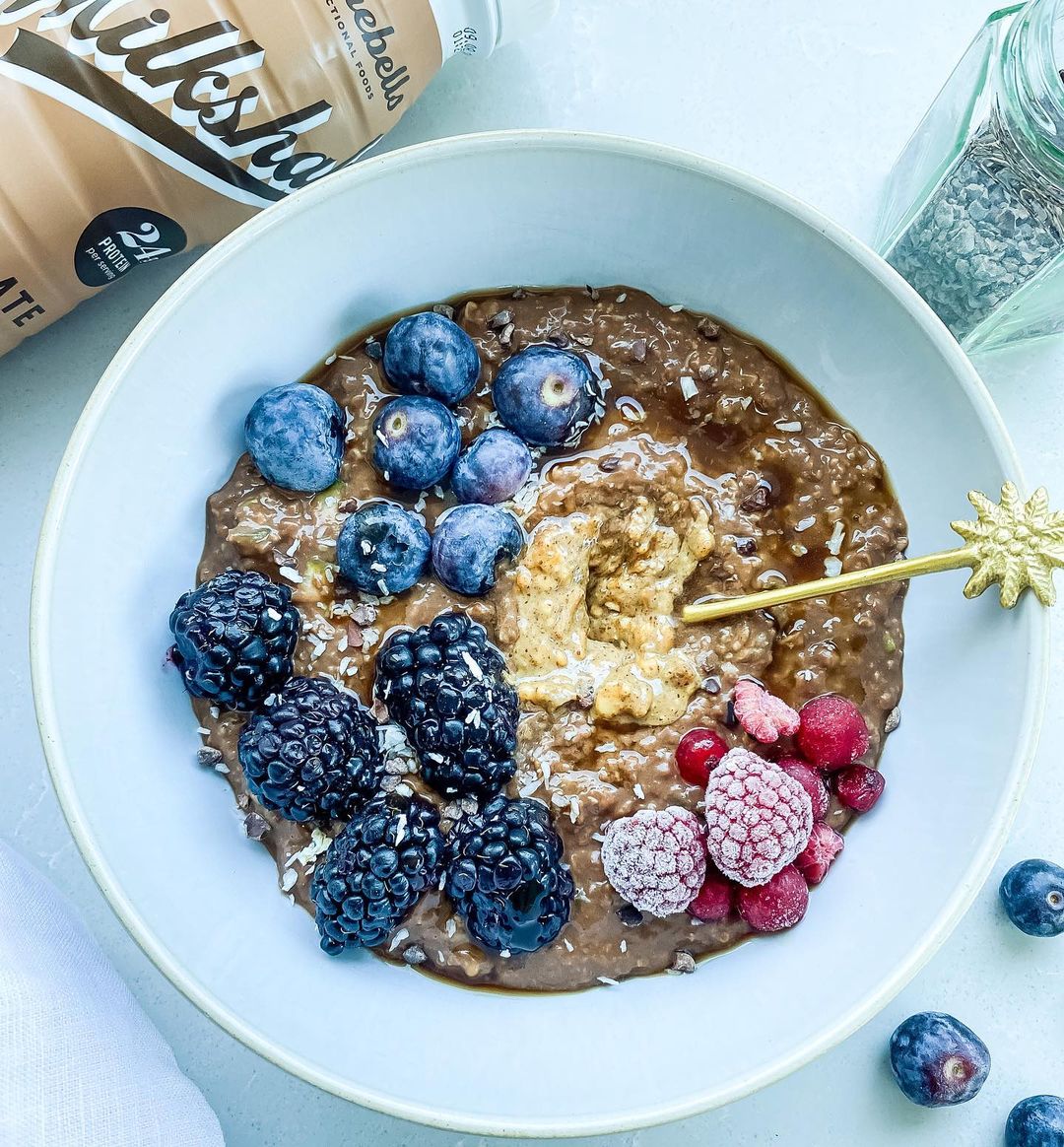 Chocolate Zucchini Oat Porridge