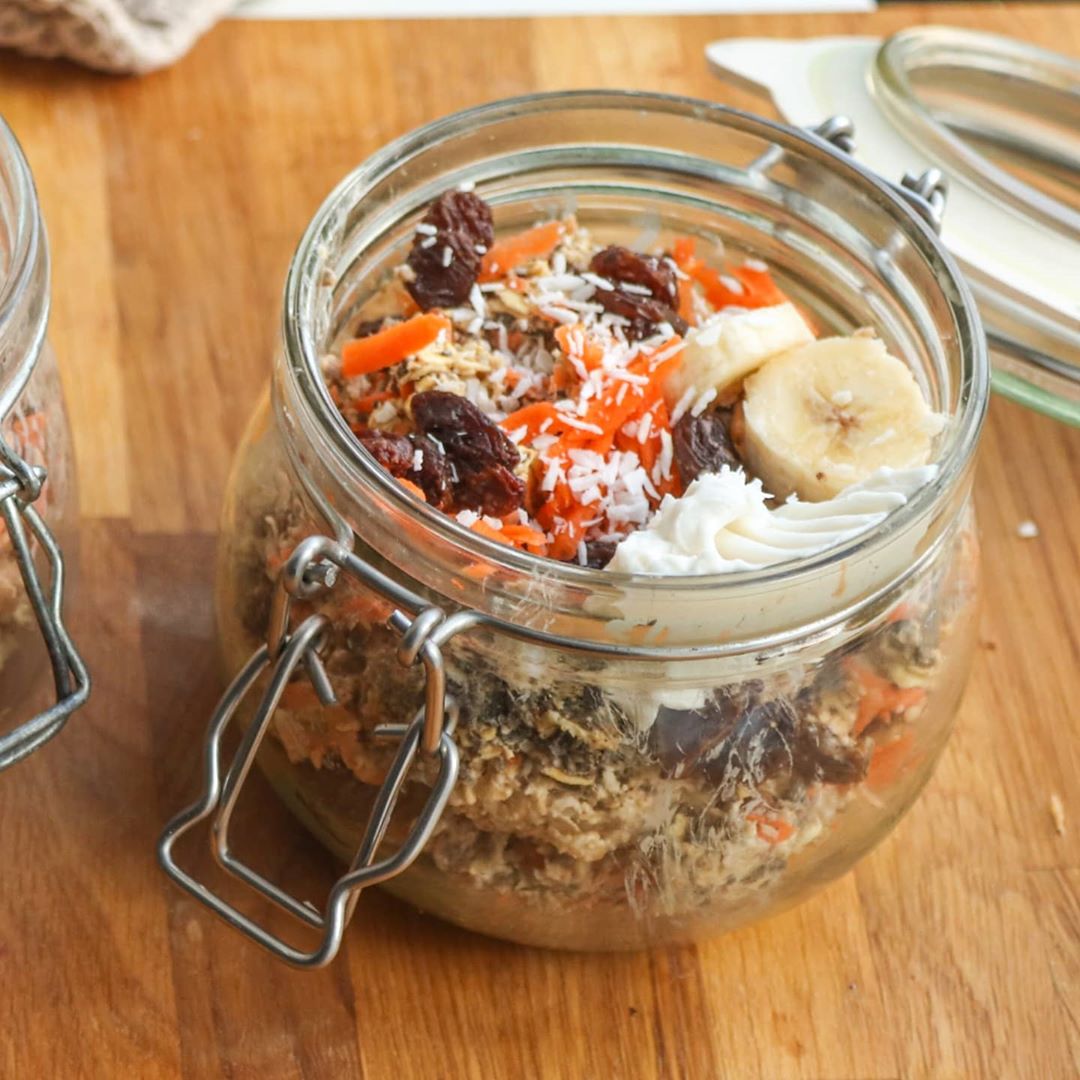 Carrot Cake Overnight Oats