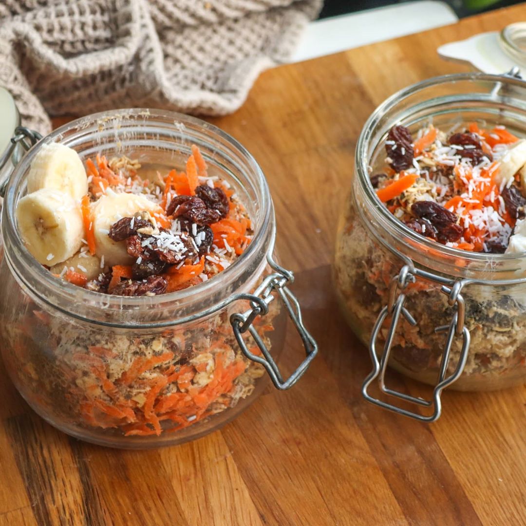Carrot Cake Overnight Oats