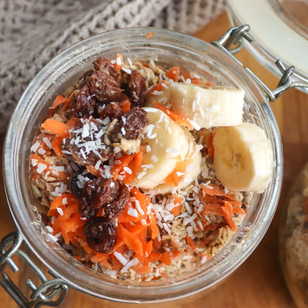 Carrot Cake Overnight Oats