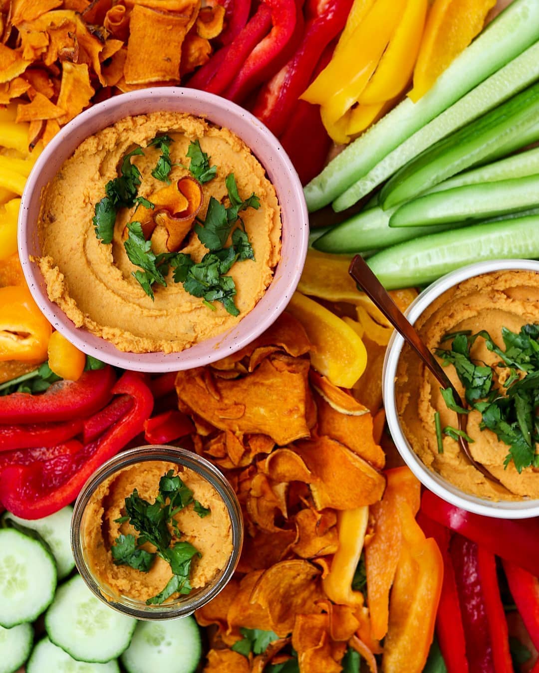Sweet Potato Thai Peanut Hummus