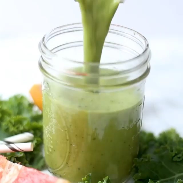Grapefruit Margarita Green Smoothie