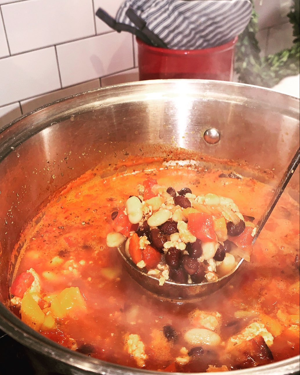 Italian Ground Chicken Chili