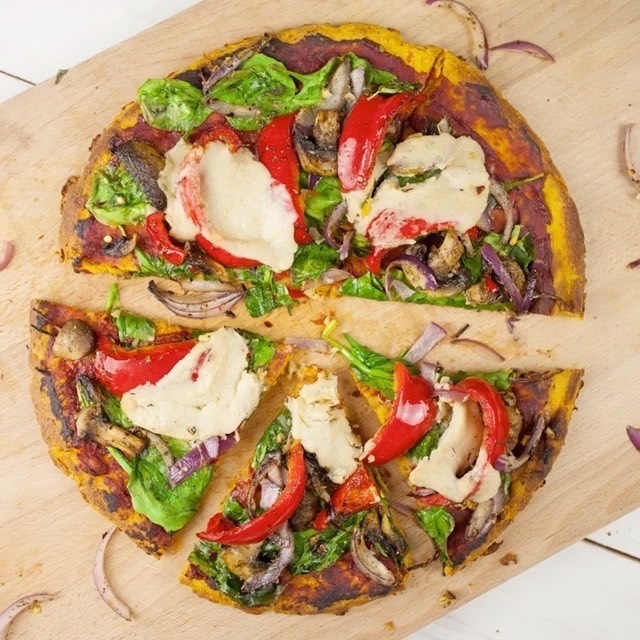Vegan Sweet Potato Pizza
