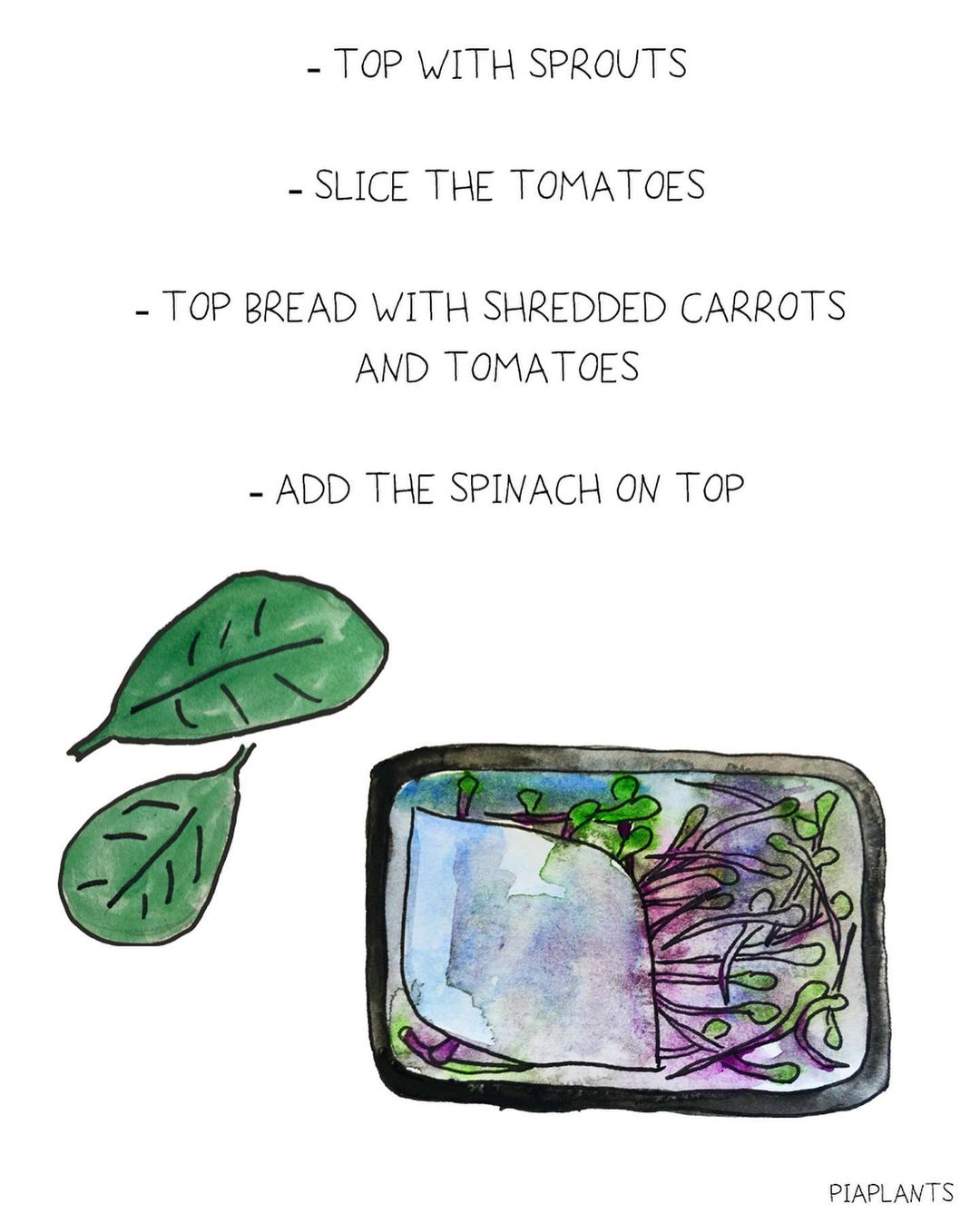 Colorful Veggie Sandwich with Avocado and Pesto