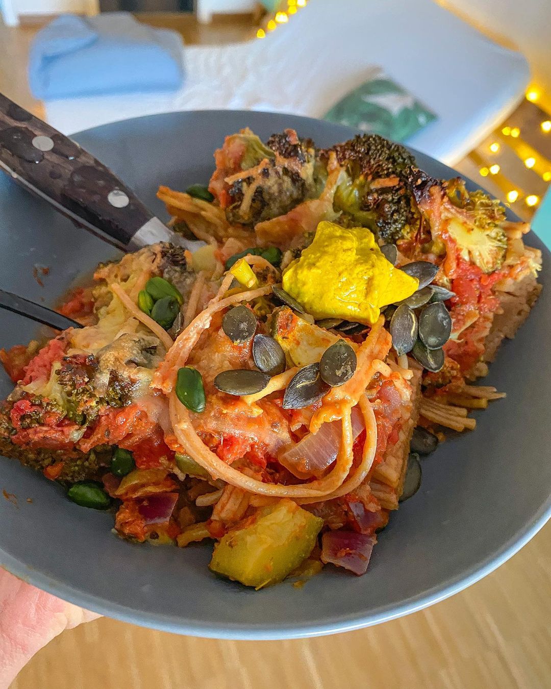 Busy Family Vegan Spaghetti One Pan Meal