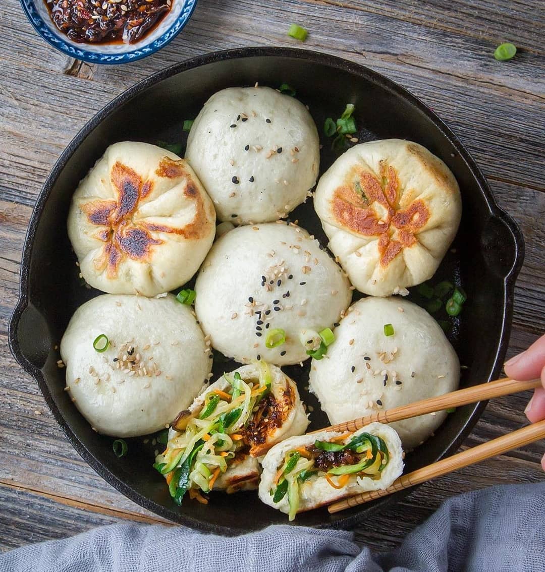 Pan-Fried Zucchini Buns