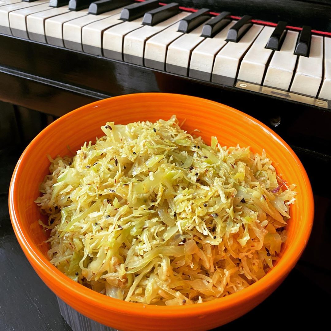 South Indian Vegetable Stir Fry with Coconut