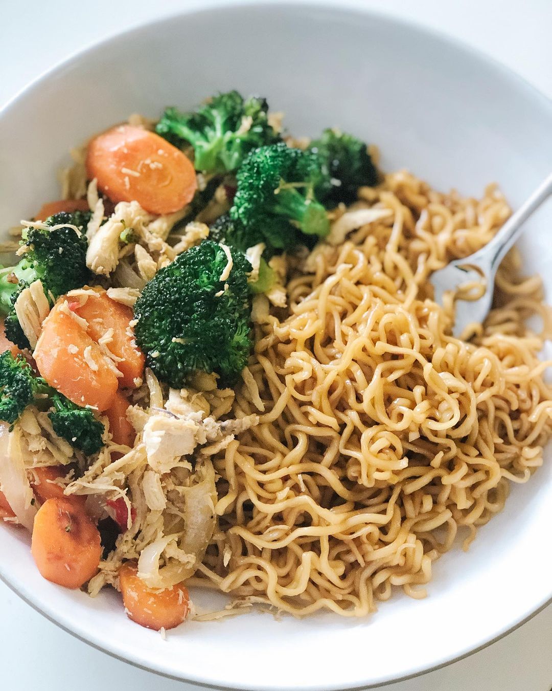 Ramen Noodle Stir Fry with Tamari Sauce