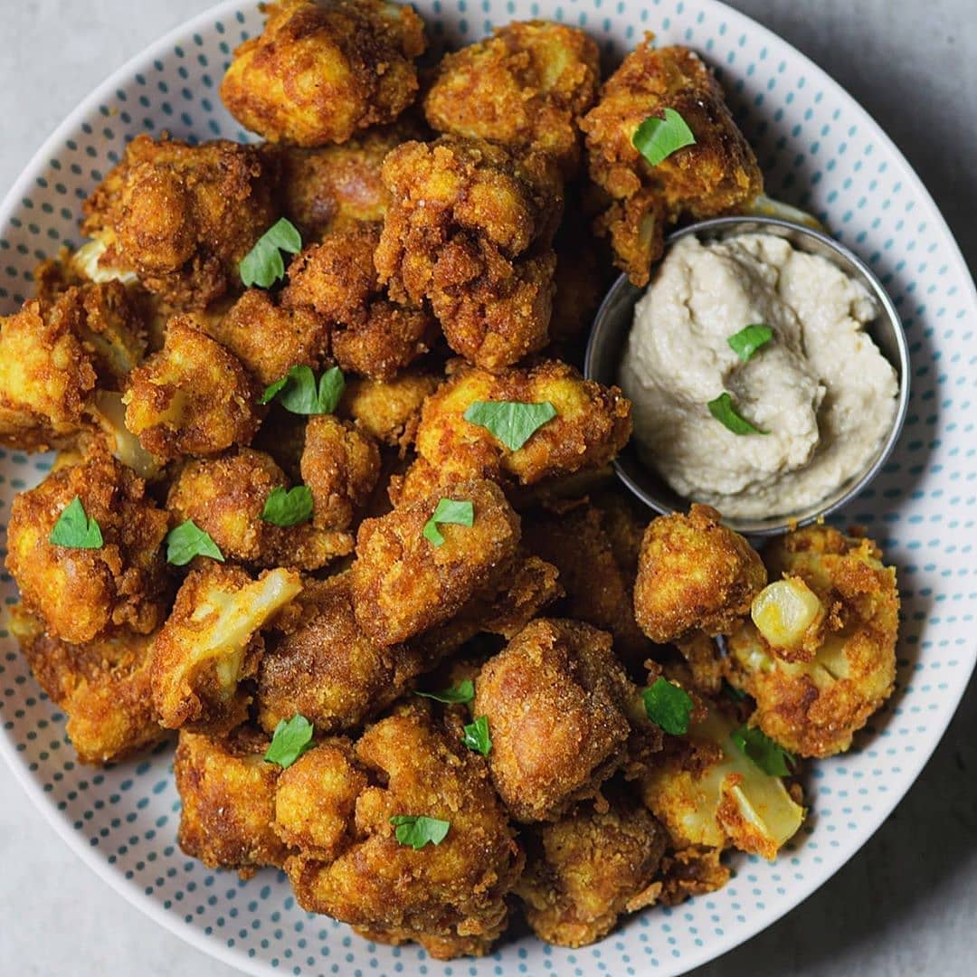 Crunchy Cauliflower with Rice Flour Coating