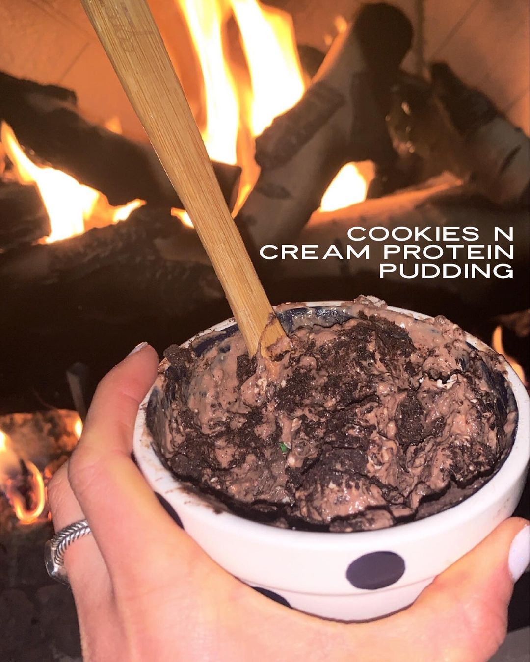 Cookies and Cream Protein Pudding