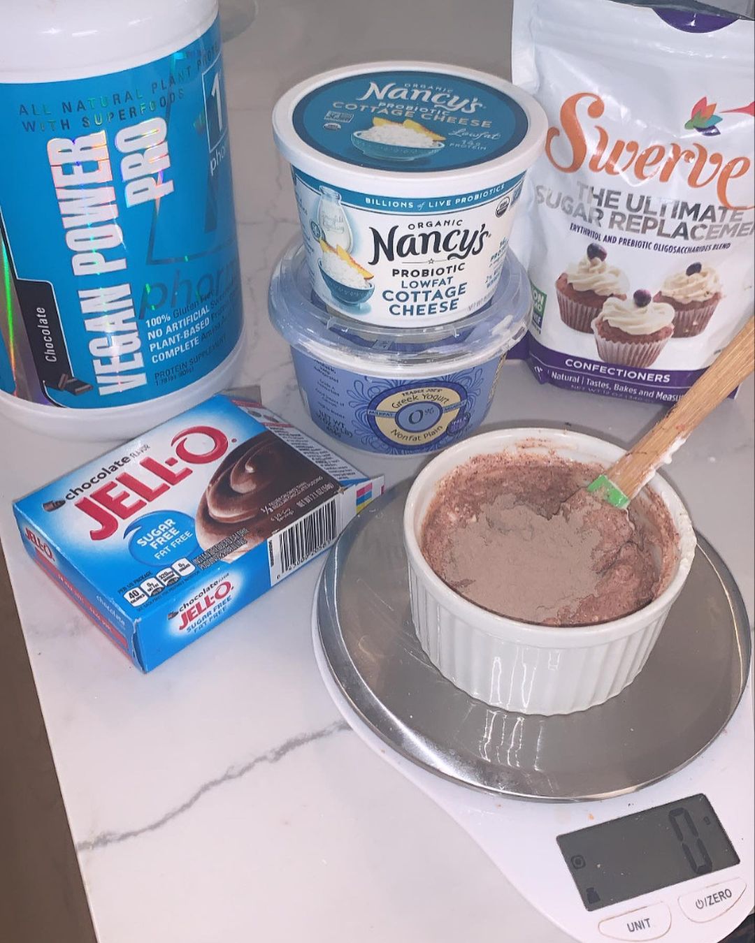 Cookies and Cream Protein Pudding