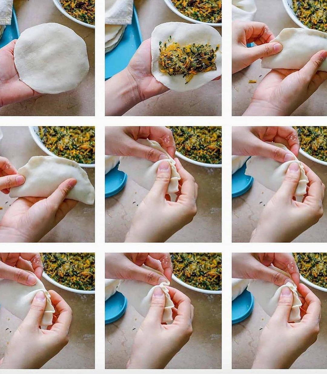 Vegan Chinese Chive Pies