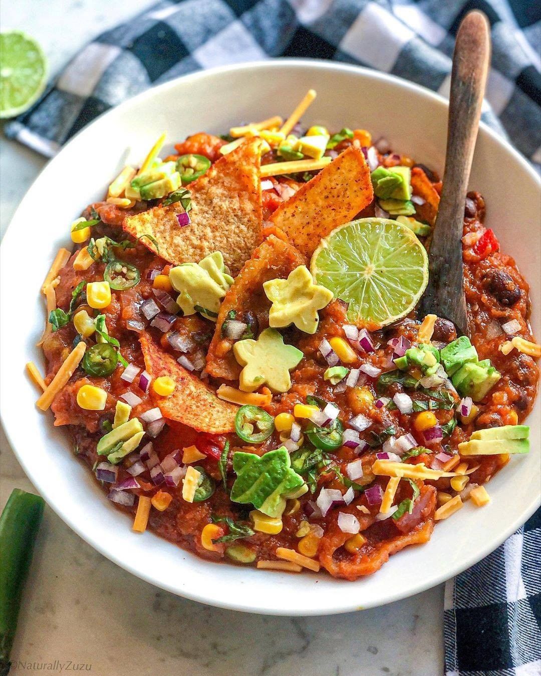 Easy Vegan Enchilada Soup