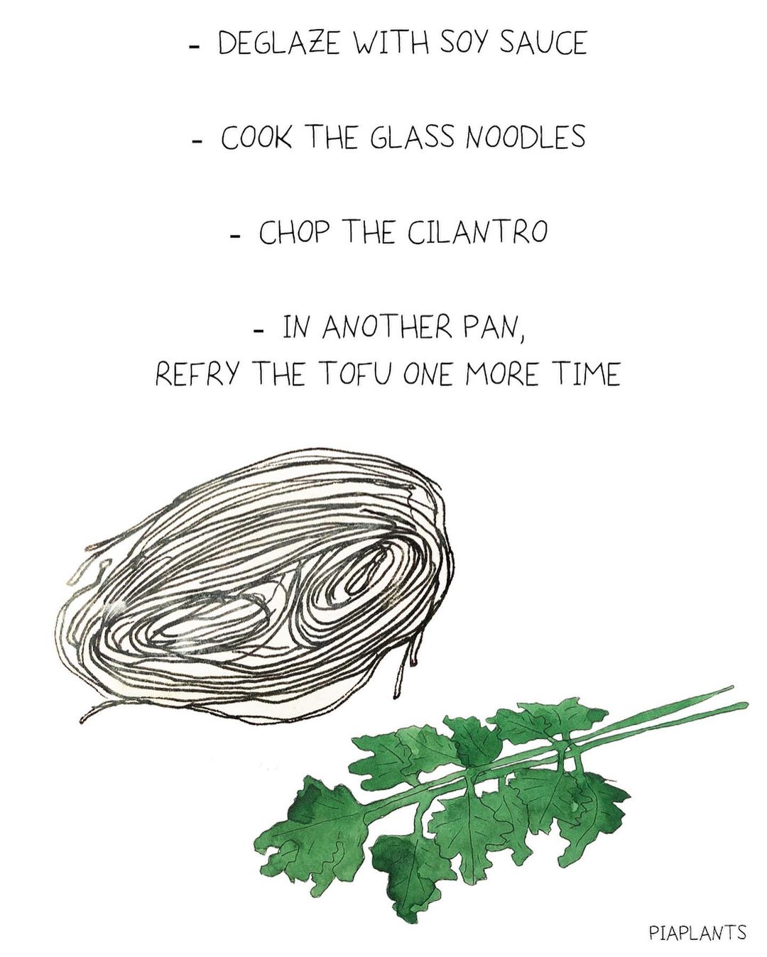 Vibrant Spring Stir-Fry with Glass Noodles and Tofu