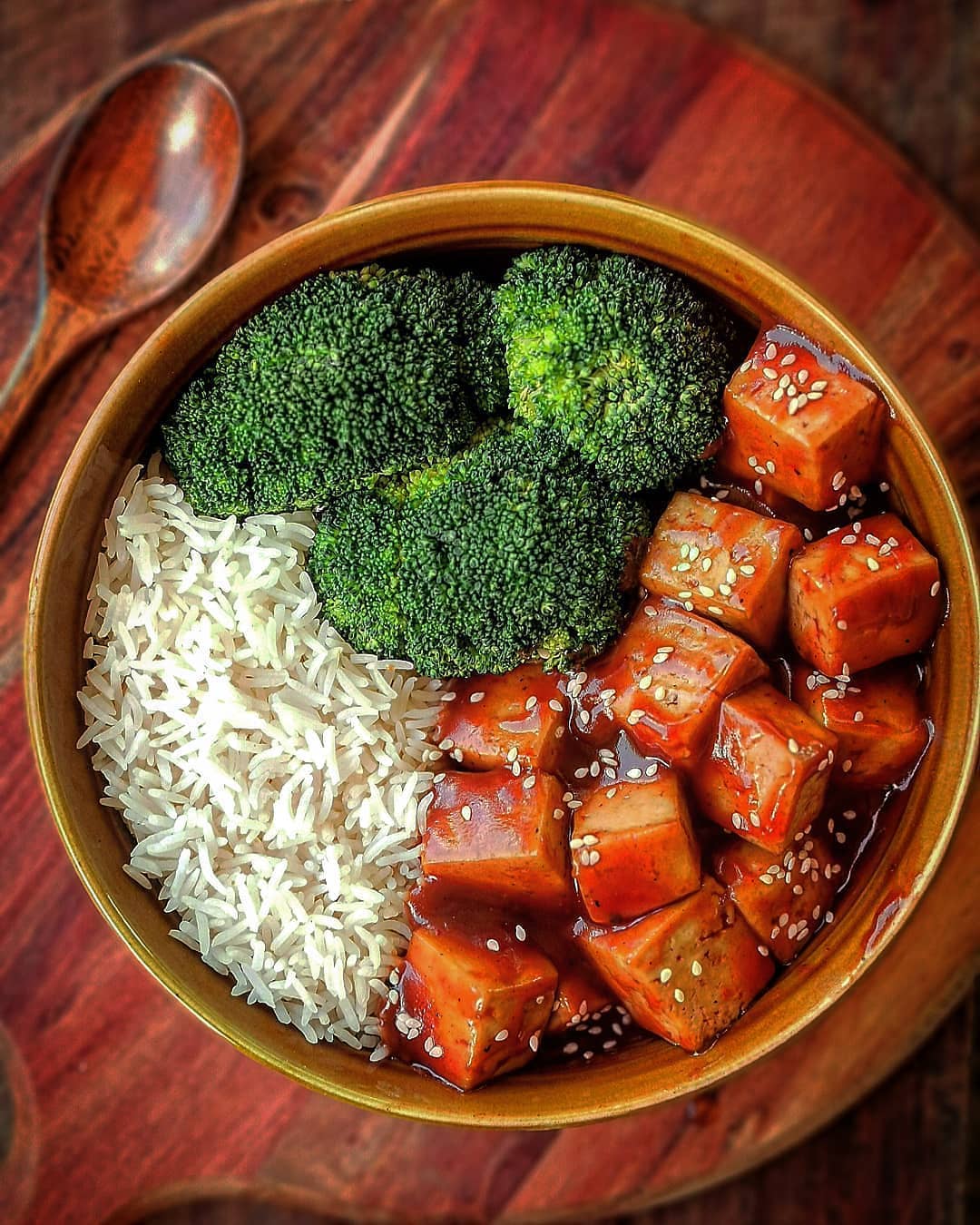 Sweet and Sour Tofu Bowl