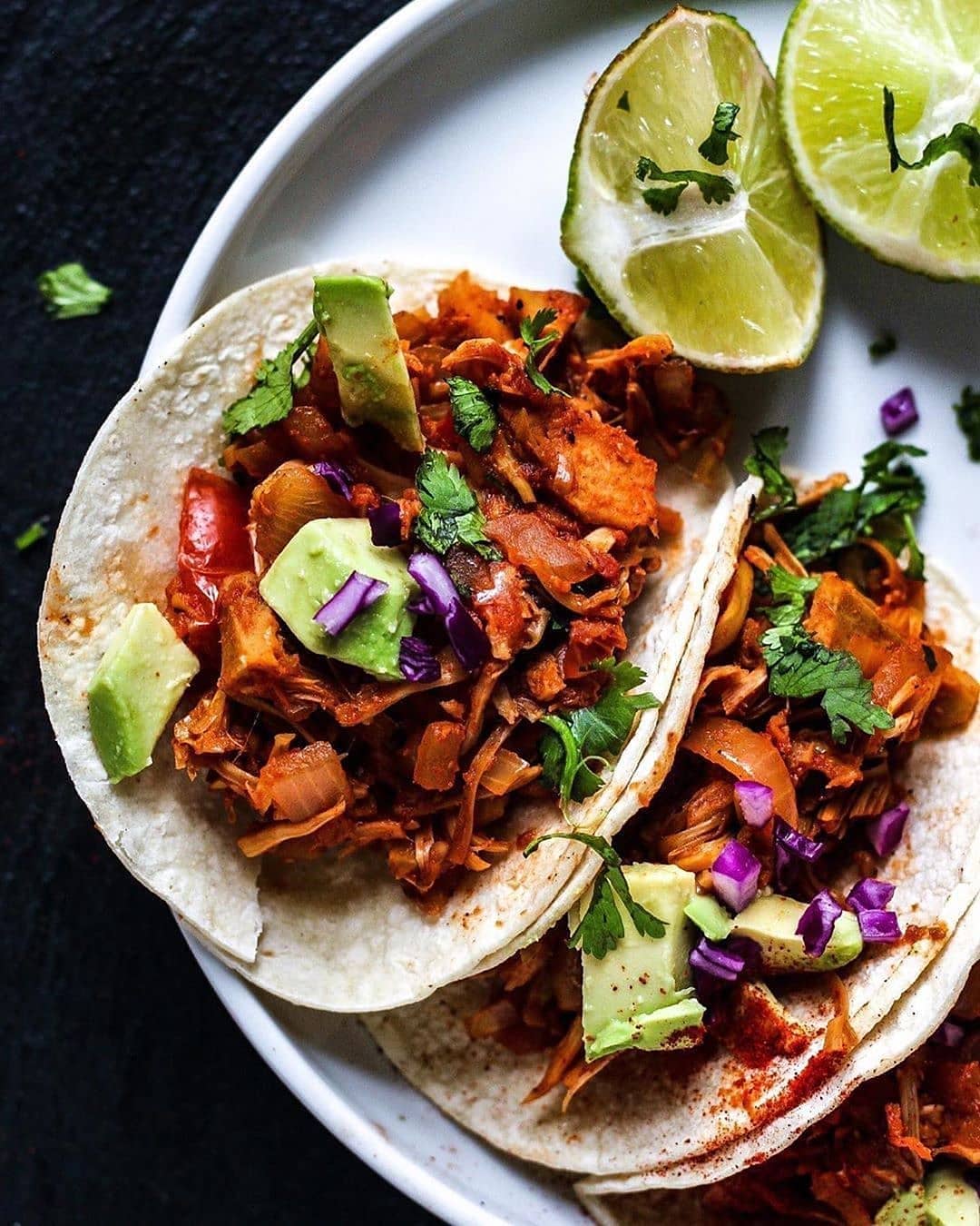 Oil-Free Spicy Jackfruit Tacos