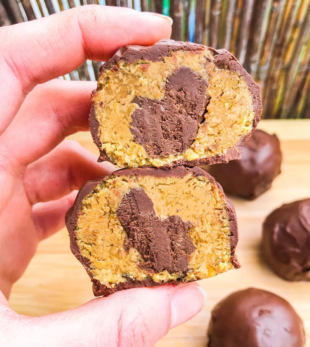 Double Chocolate Cookie Dough Balls