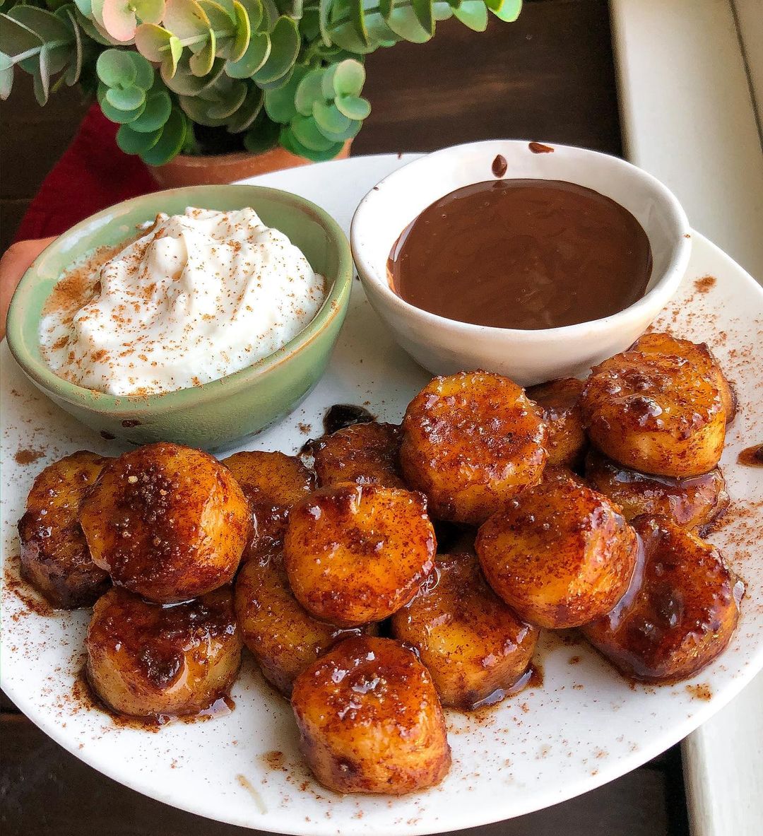 Easy Paleo Banana Churro Bites