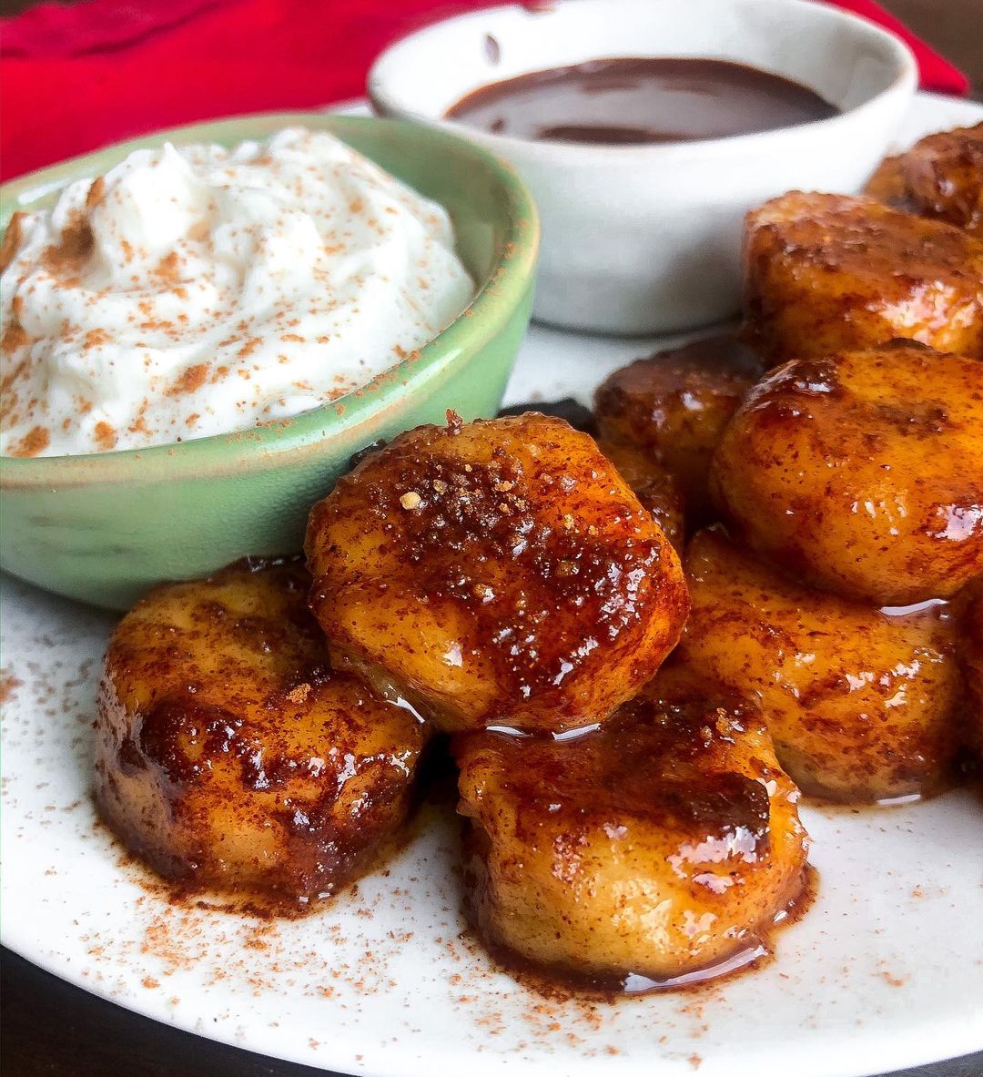 Easy Paleo Banana Churro Bites