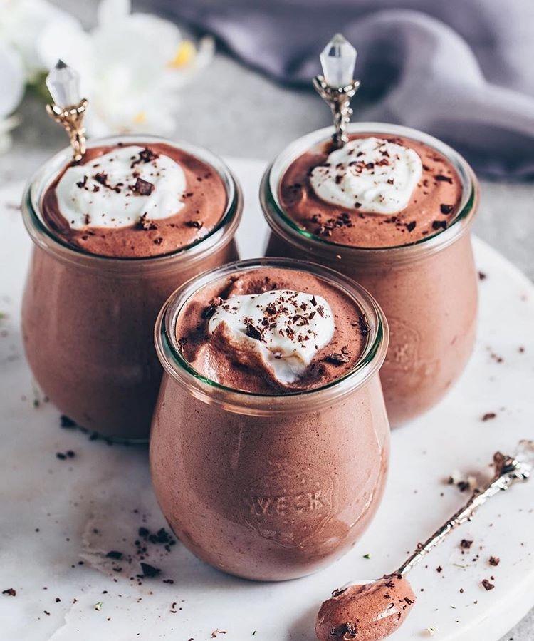 Vegan Chocolate Mousse Made with Aquafaba
