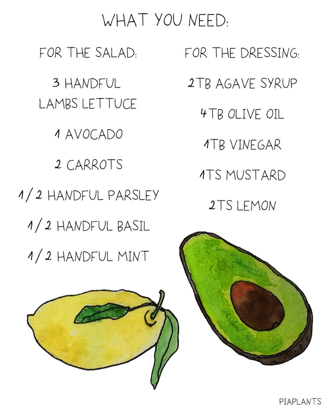 Super Minimal Salad