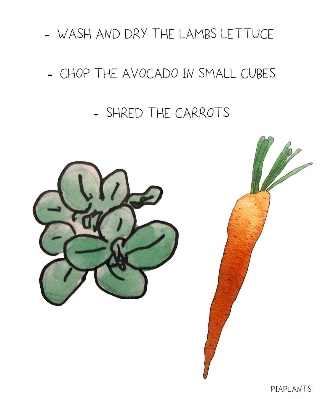 Super Minimal Salad