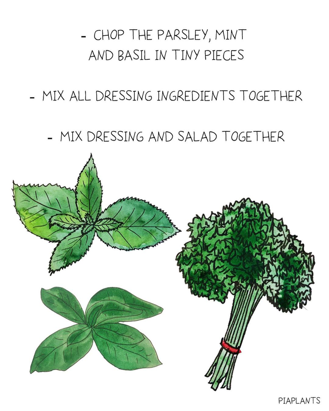 Super Minimal Salad