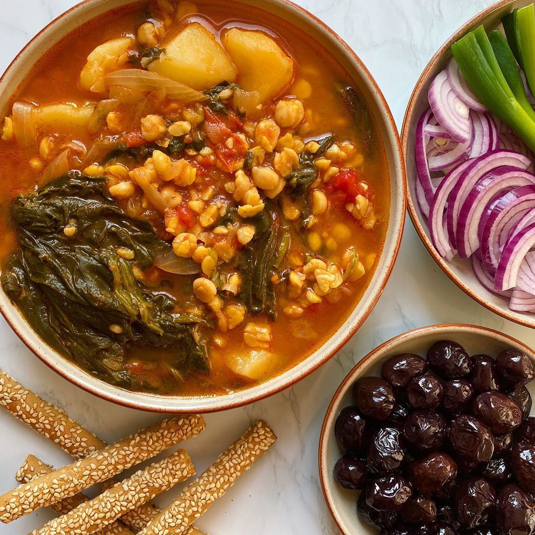 Simple Legume Stew with Vegetables