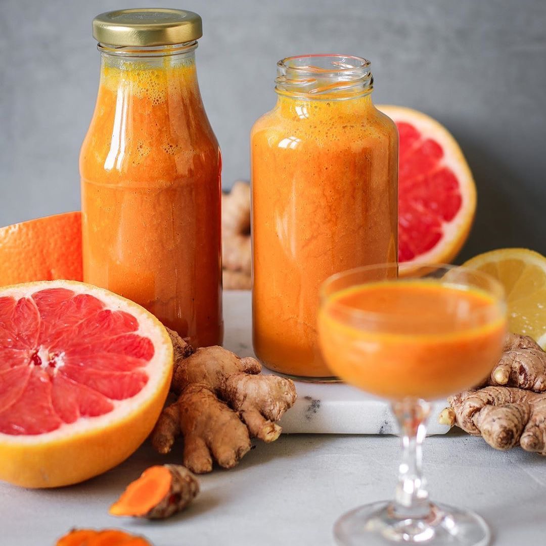 Immune-booster Ginger Turmeric Citrus Shots
